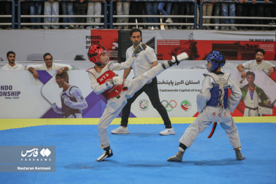 رقابت‌های قهرمانِ قهرمانان رده‌سنی خردسالان در البرز صحنه‌ای از شور، جسارت و مبارزه‌جویی آینده‌سازان تکواندو بود