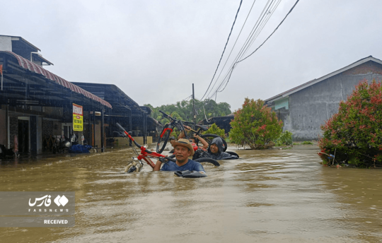 سیل مرگبار در اندونزی