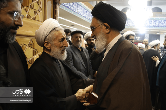 مراسم ختم فرزند آیت‌الله صدیقی در قم