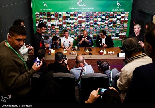 نشست خبری تیم پرسپولیس پیش از دربی 106 پایتخت