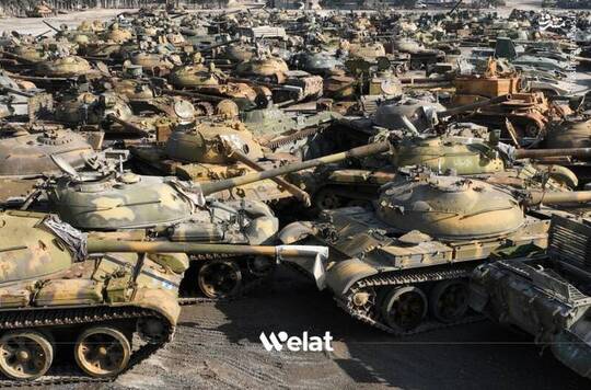 دولت جدید سوریه گویا در منطقه ای در استان ادلب محل جمع‌آوری این ادوات منهدم شده را ایجاد نموده است.