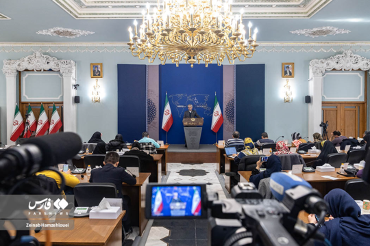 نشست خبری سخنگوی وزارت امور خارجه