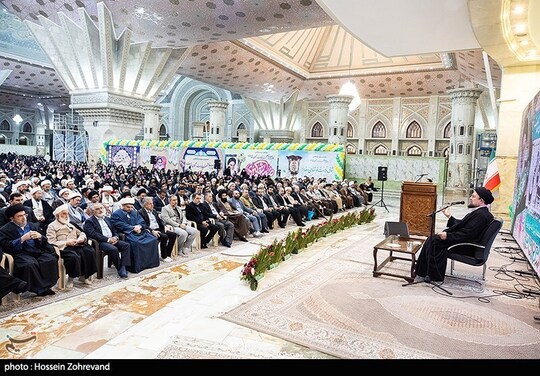 مراسم بزرگداشت مقام مادر و روز زن با عنوان «مهر فاطمی» همزمان با میلاد حضرت زهرا(س) و سالروز ولادت امام خمینی(ره) در حرم مطهر بنیانگذار جمهوری اسلامی ایران