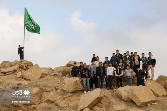 بیعت نوجوانان کرمانشاه با قهرمانان مطلع‌الفجر