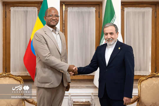 تاگسه چافو رئیس مجلس نمایندگان اتیوپی با حضور در محل وزارت امور خارجه جمهوری اسلامی ایران با سیدعباس عراقچی وزیر خارجه دیدار و گفت‌وگو کرد.