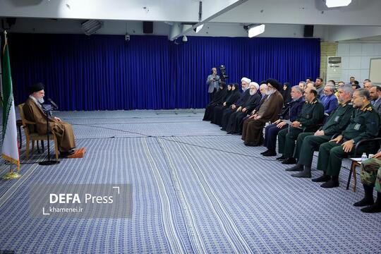 دیدار دست‌اندرکاران کنگره شهدای استان البرز با رهبر معظم انقلاب