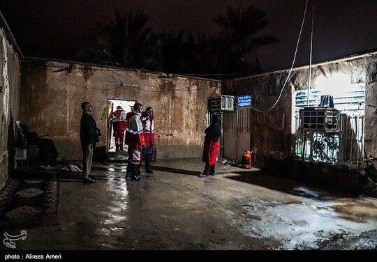 سیل وآبگرفتگی در لامرد