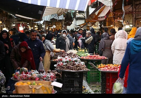 بازار خرید شب یلدا - همدان