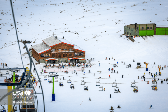 افتتاح پیست بین‌المللی اسکی توچال