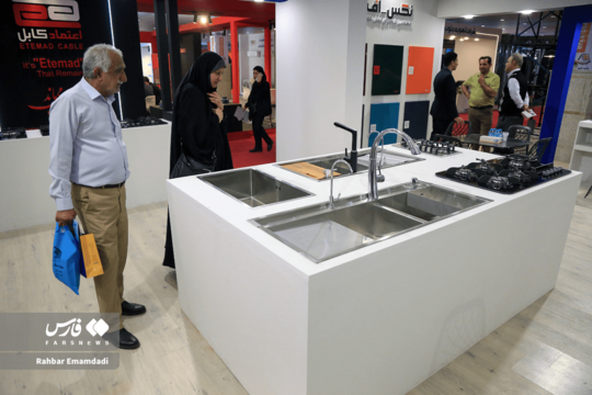 آغاز بکار نمایشگاه صنعت ساختمان در بندرعباس