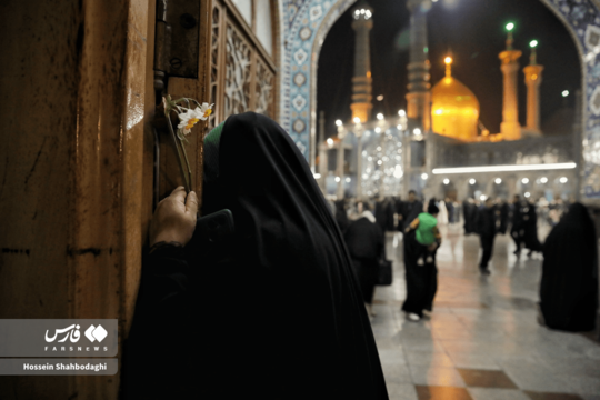 شب آرزوها در حرم حضرت معصومه(س)