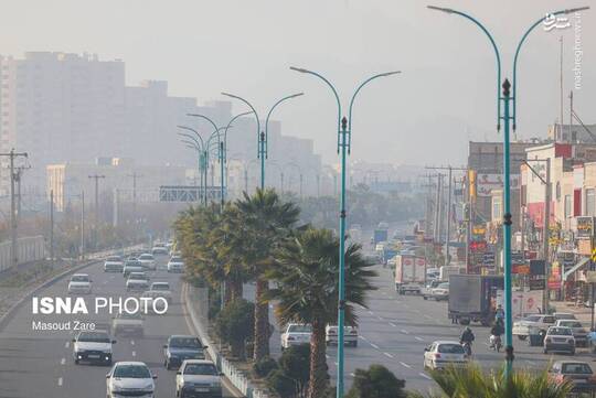 آلودگی هوا در یزد