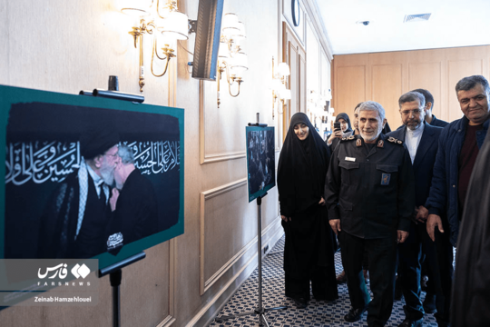 افتتاحیه کنفرانس بین‌المللی سپهبد حاج قاسم سلیمانی دیپلماسی و مقاومت با حضور سید عباس عراقچی  سردار اسماعیل قاآنی  و دختر شهید سلیمانی در محل وزارت امور خارجه برگزار شد