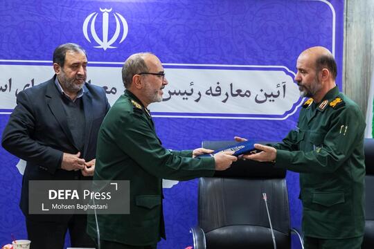 آیین معارفه رئیس مرکز معراج شهدای استان تهران