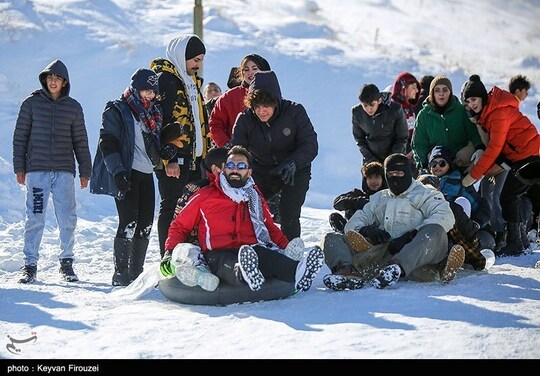 تفریحات زمستانی- سنندج