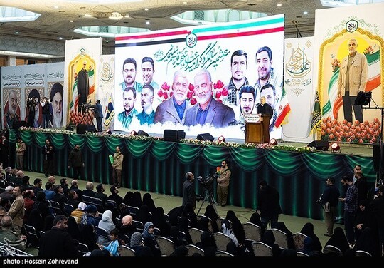 آیین بزرگداشت سالگرد شهادت حاج قاسم سلیمانی