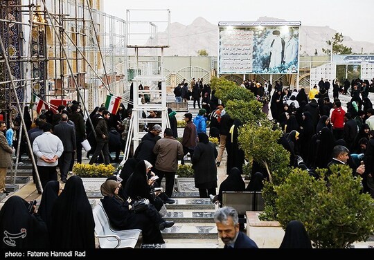 حال و هوای گلزار شهدای کرمان