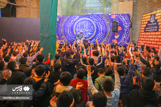 اعتکاف دانش‌آموزی در اصفهان