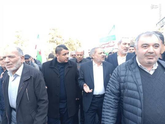 حضور علیرضا کاظمی وزیر آموزش و پرورش در راهپیمایی ضد تروریستی تهران