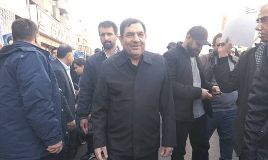 حضور محمد مخبر مشاور و دستیار رهبر معظم انقلاب در راهپیمایی ضد تروریستی تهران