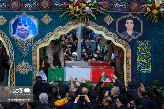 تشییع پیکر شهدای امنیت تهران