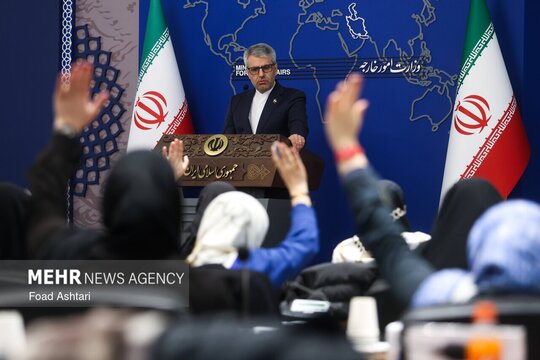 نشست خبری سخنگوی وزارت امور خارجه