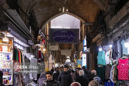 بازار تهران در نخستین روز بهمن