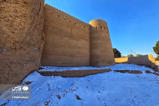 پای برف به بافت تاریخی یزد باز شد