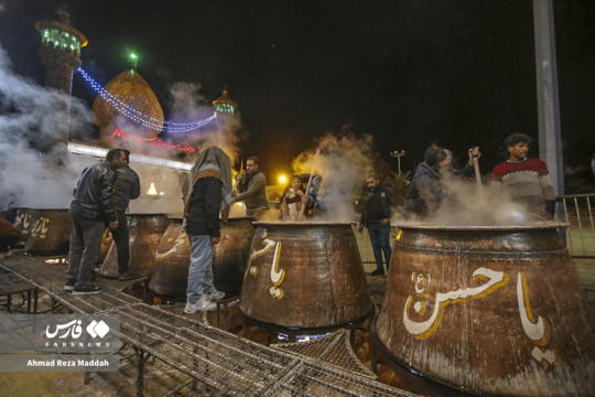 آیین پخت ۲۰ تُن سَمَنو شیرازی