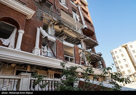 انفجار در یک واحد مسکونی- بندرعباس