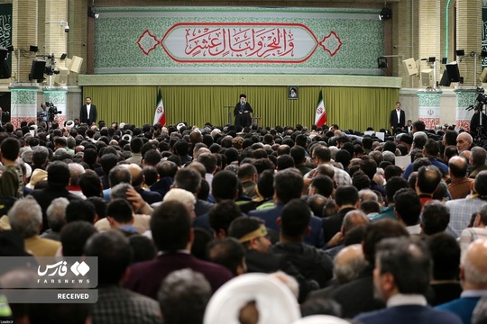 دیدار اقشار مختلف مردم در سالگرد پیروزی انقلاب اسلامی با رهبر انقلاب