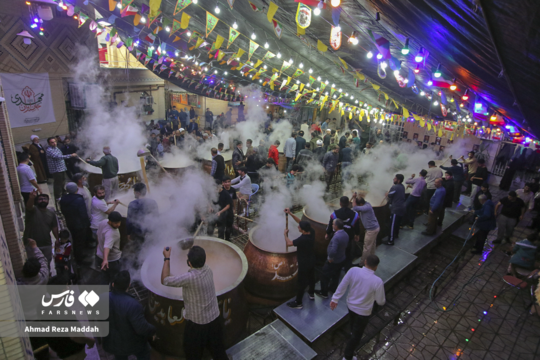 پخت ۵۰ تُن سَمَنی در شیراز