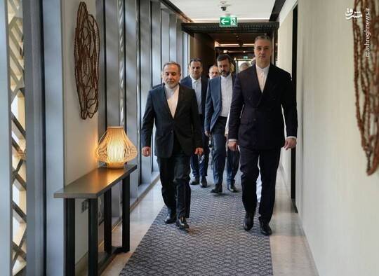 لحظه عزیمت عراقچی به محل دور دوم مذاکرات در مسقط