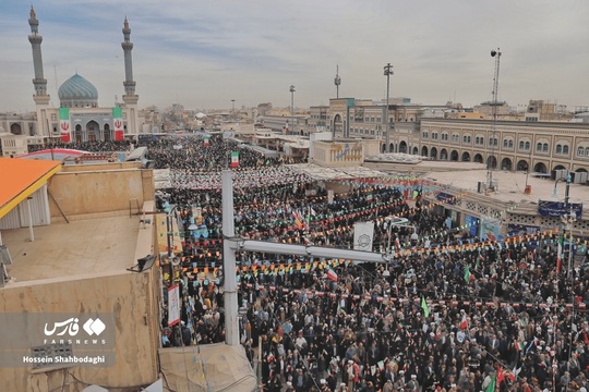 راهپیمایی ۲۲ بهمن در قم