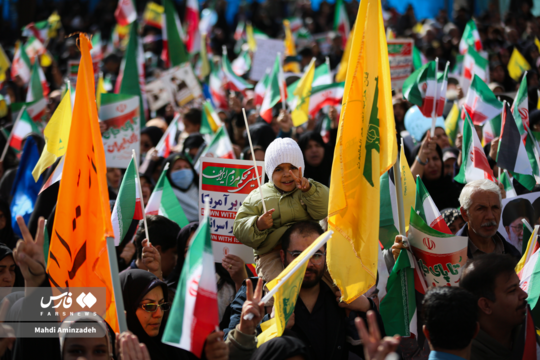 راهپیمایی ۲۲ بهمن در کرمان