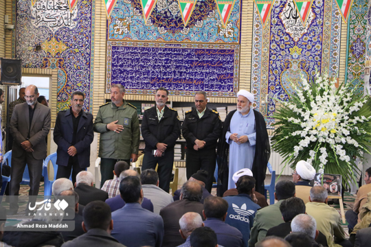 چهلمین روز شهادت مدافعان امنیت شهرستان مرودشت