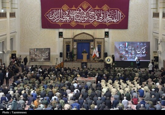 مراسم چهلمین روز شهادت شهدای امنیت فارس