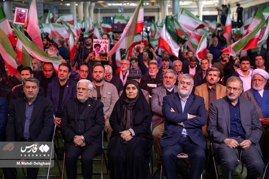 بزرگداشت چهلمین روز شهادت شهدای دی‌ماه