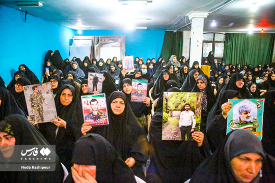 بزرگداشت شهدای مدافع امنیت در ساری