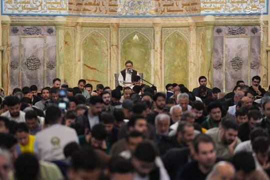 شب چهارم مناجات خوانی ماه مهمانی خدا در حرم رضوی