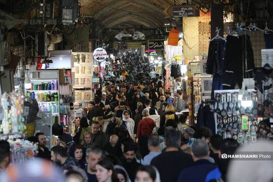 بازار بزرگ تهران در آستانه سال نو