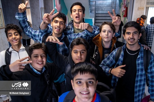 شور و اشتیاق دانش آموزان در مرکز تهران