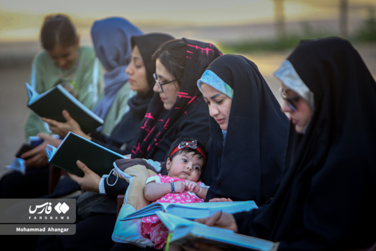 خیابان‌های اهواز میزبان محفل قرآن