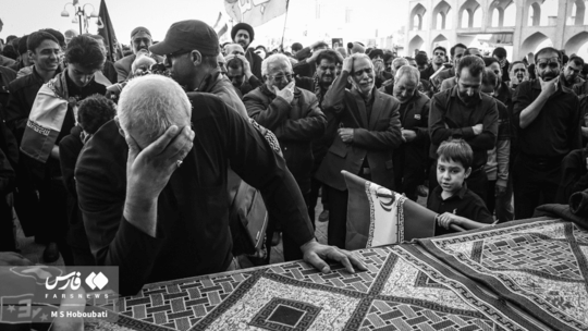 حسینیه ایران در سوگ شهید آیت‌الله خامنه‌ای