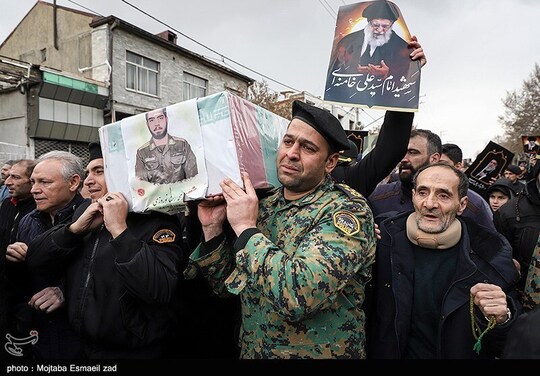 اجتماع سوگواران رهبر شهید انقلاب و تشییع پیکر مطهر شهدای انتظامی - ارومیه