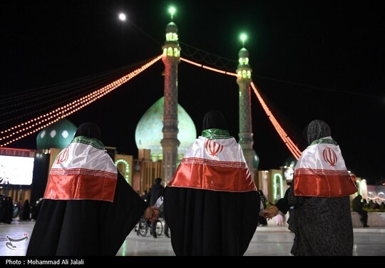 اجتماع لشکریان صاحب الزمان (عج)در مسجد مقدس جمکران.