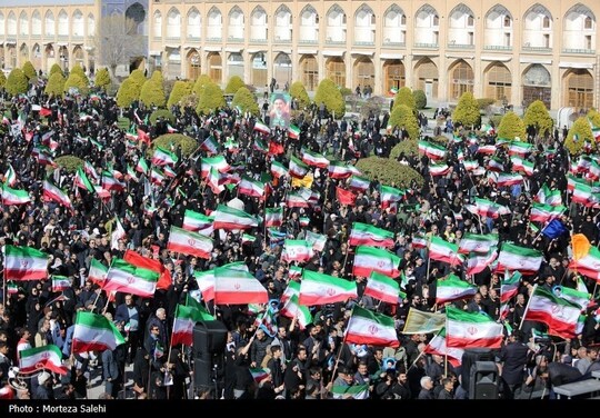 اجتماع مردمی بیعت با آیت‌الله سید مجتبی خامنه‌ای سومین رهبر معظم انقلاب اسلامی -اصفهان