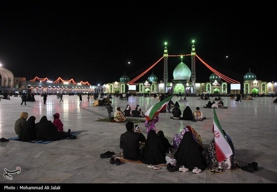 مراسم احیای شب بیست و سوم ماه رمضان در مسجد جمکران