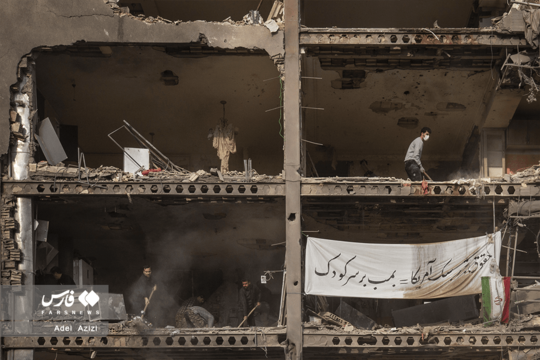 گروه‌های جهادی پای کار کمک به آسیب‌دیدگان نارنجستان