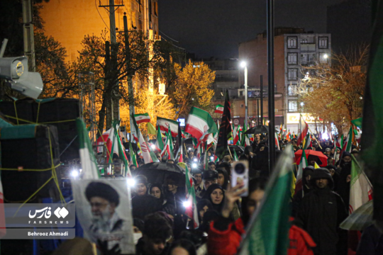 تجمع منتقمون کرمانشاه در ایستگاه بیست و هفتم